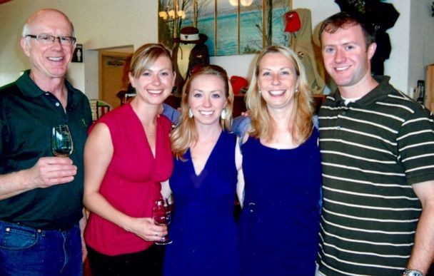 image of Donald Adair and his children, including Center Assistant Director Carrie Adair.